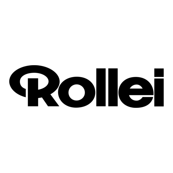 Rollei Compactline 150 Quick Start Manual