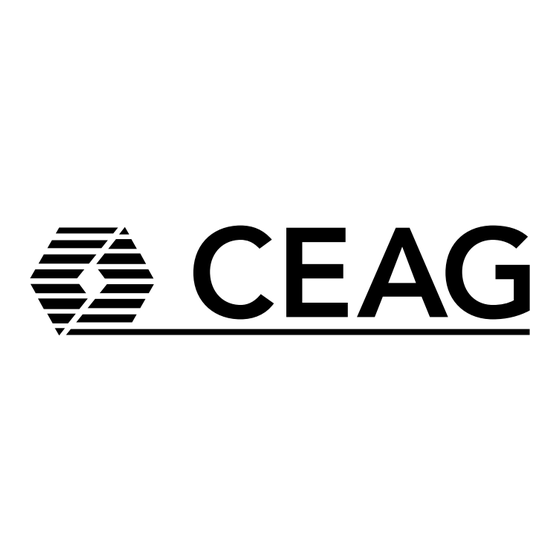 CEAG LG 493 Operating Instructions Manual