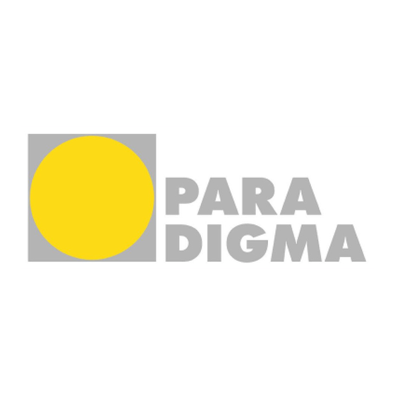 Paradigma SCB-09 User And Installation Manual