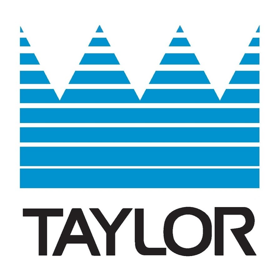 Taylor TE33OS Instruction Manual