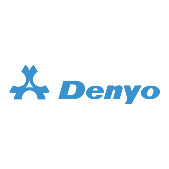 Denyo DN-C-50-4-06 Instruction Manual