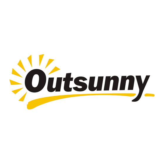 Outsunny 842-262 Assembly & Instruction Manual