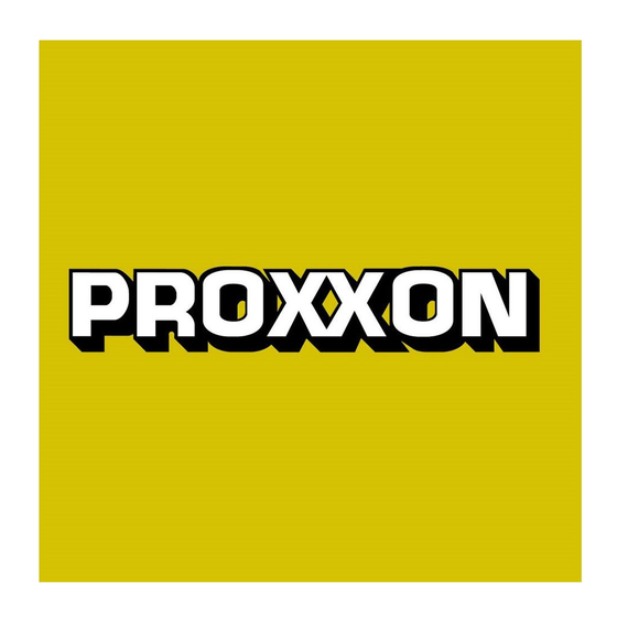 Proxxon STS/E Manual