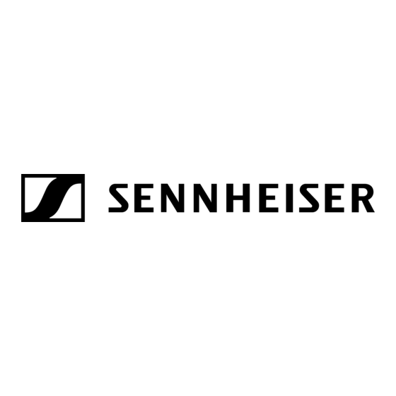 Sennheiser ME 2 Instructions For Use