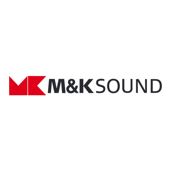 MK Sound VX-850 Operation Manual