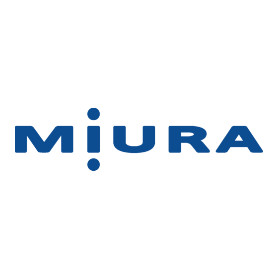 Miura MW-35U Maintenance Manual