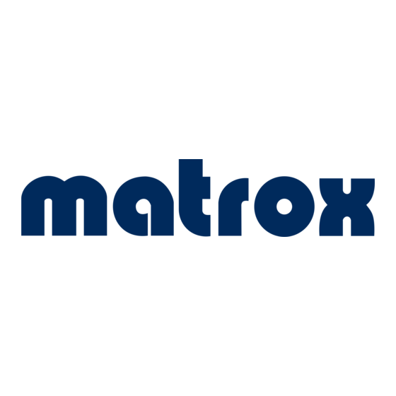 Matrox Solios eV-CL Installation And Hardware Reference