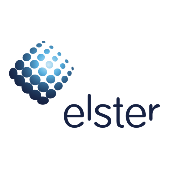 Elster 2 Series Commissioning And Maintenance Instructions
