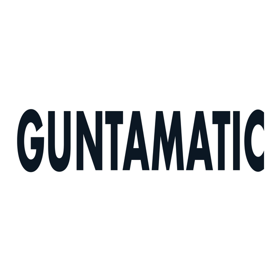 Guntamatic BIOCOM Installation Instructions Manual