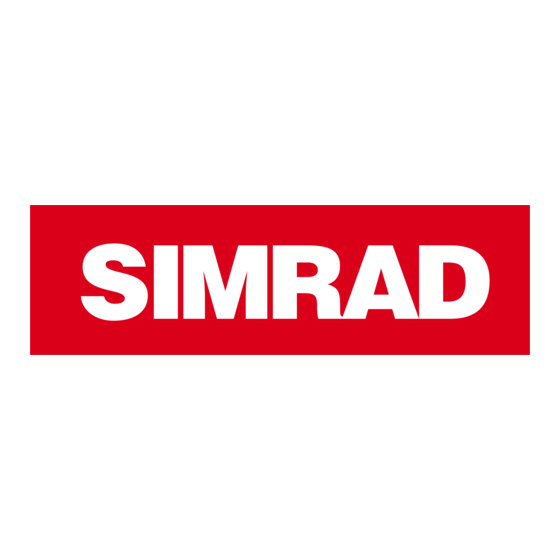 Simrad SX90 Quick Start Manual