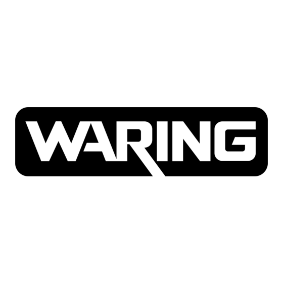 Waring WMK Series Instruction Book