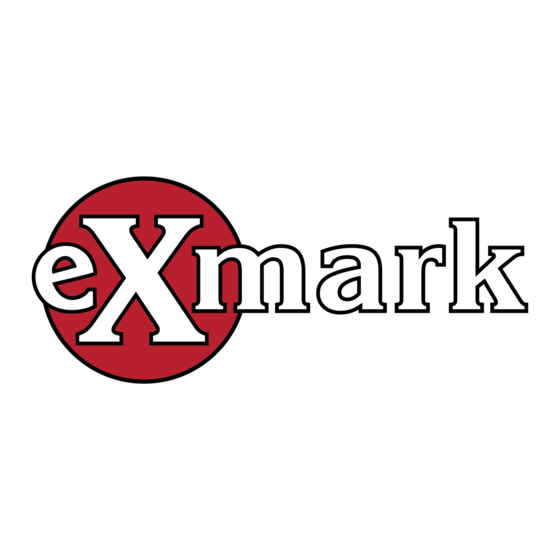 Exmark OCD01 Operator's & Parts Manual