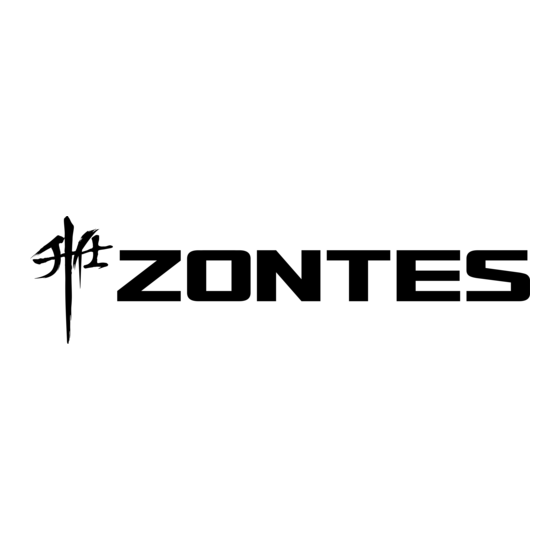 Zontes ZT155 Manual