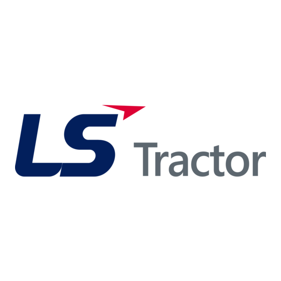 LS tractor LL1101 Operator Manual & Service Manual
