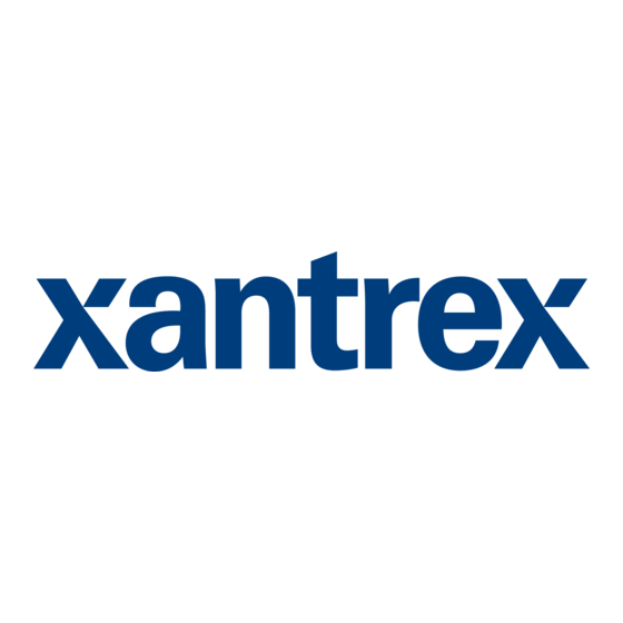 Xantrex XTR6-110, XTR8-100, XTR12-70, XTR20-42, XTR33-25, XTR40-21, XTR60-14, XTR80-10.5, XTR100-8.5, XTR150-5.6, XTR300-2.8, XTR600-1.4 Operating Manual