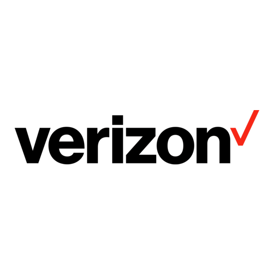 Verizon 4G LTE BROAdBANd ROUTER Activationand Setup Manual