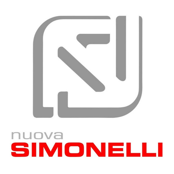 Nuova Simonelli CUP WARMER Series User Handbook Manual