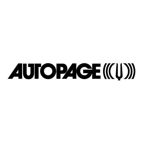 Autopage NG-100 Installation And User Manual