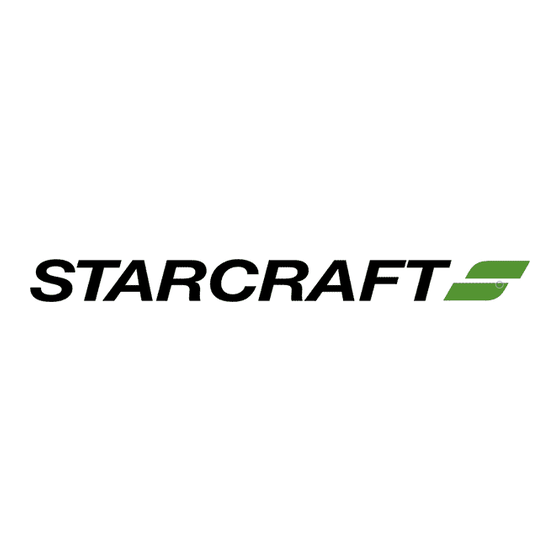 Starcraft Travel Star Owner's Manual