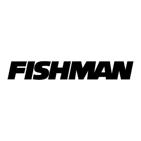 Fishman OUTBOARD PREAMP User Manual