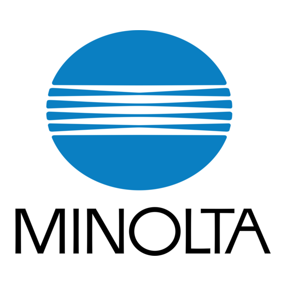 Minolta Di250 Manual