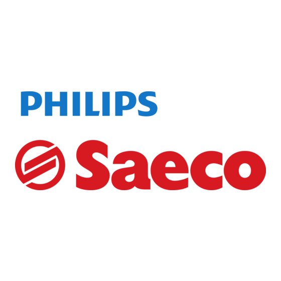 Philips Saeco Saeco HD8423 Manual