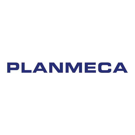 Planmeca ProMax 3D S User Manual