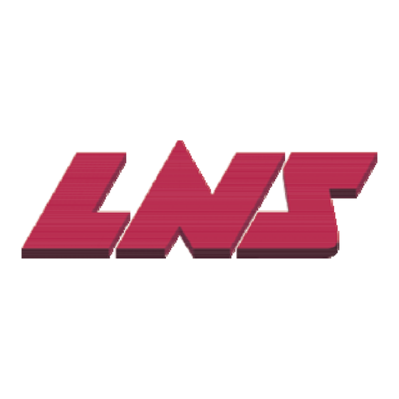 LNS WS 2 Series Maintenance Manual