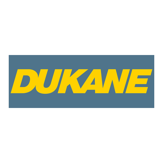 Dukane 8787 User Manual