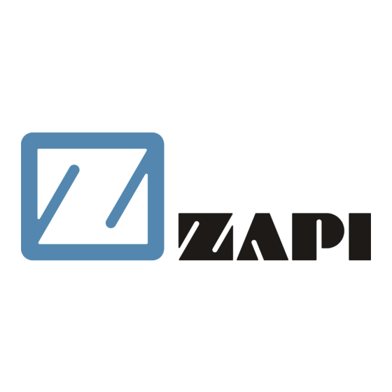 Zapi MDI-CAN User Manual