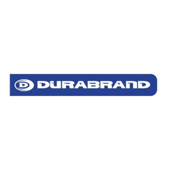Durabrand 820M Operating Instructions