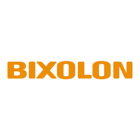 BIXOLON SRP-275III Software Manual