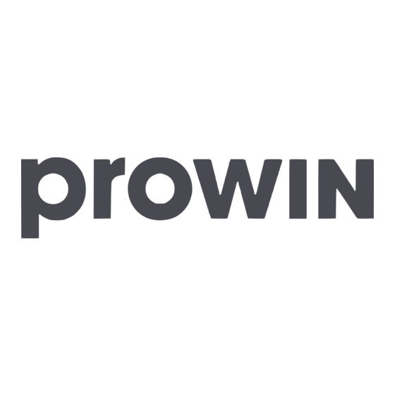 proWIN win-i User Manual