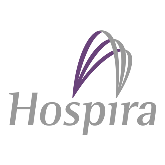 Hospira Symbiq System Operating Manual