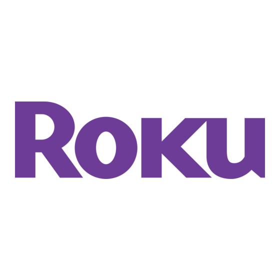 Roku Select Series Quick Start Manual