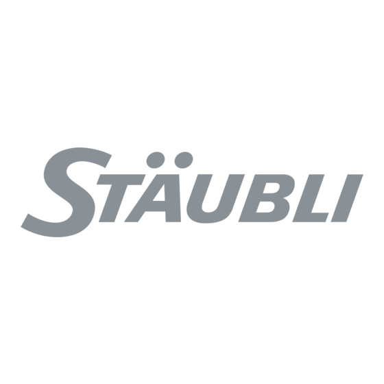 Staubli IS16BV-NS Assembly Instructions Manual