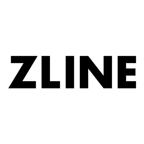 Zline RG Series User Manual
