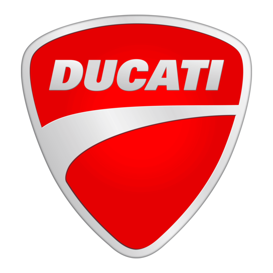 Ducati SUPERBIKE 1098 R BAYLISS Owner's Manual
