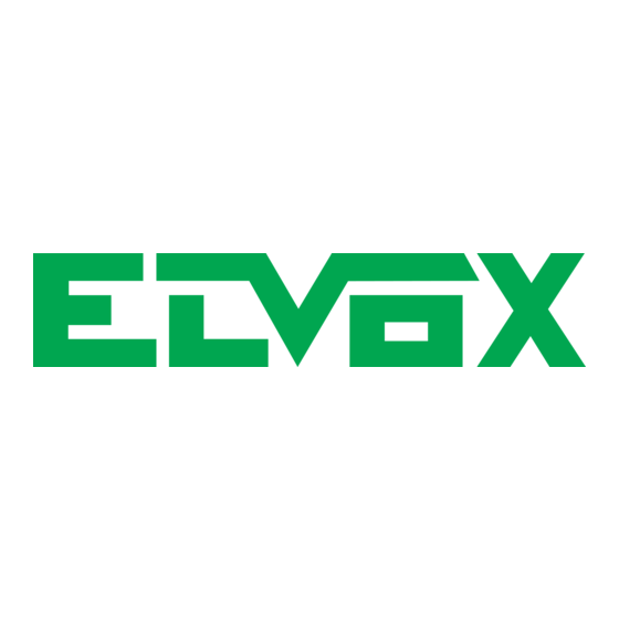 Elvox Vimar 8000 Series Instruction Manual