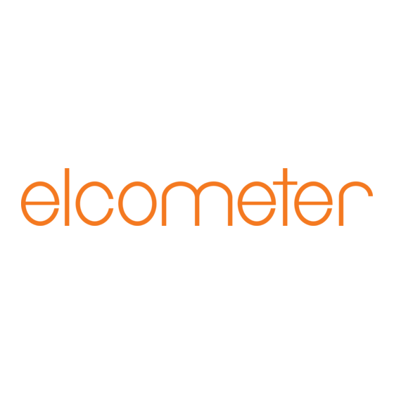 Elcometer 106 Scale 6 Operating Instructions Manual