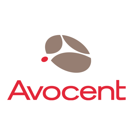 Avocent AutoView AutoView 1415 Supplementary Manual