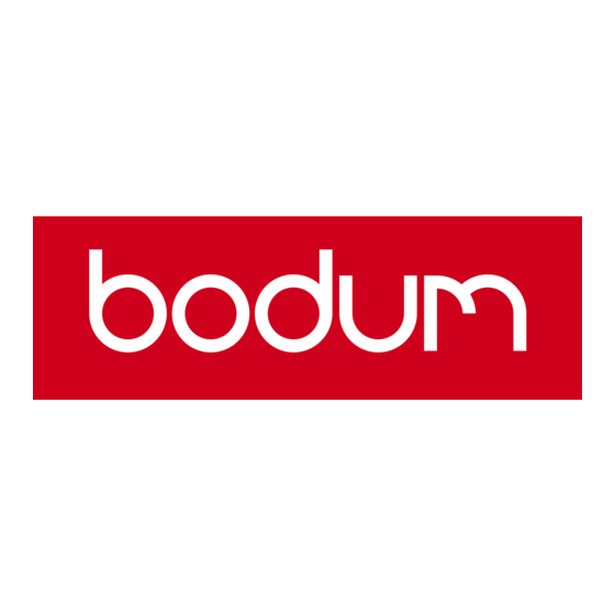 Bodum YUKON 3010-USA Instructions For Use