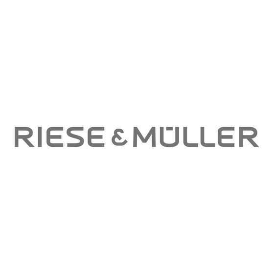 RIESE & MULLER Load Owner's Manual