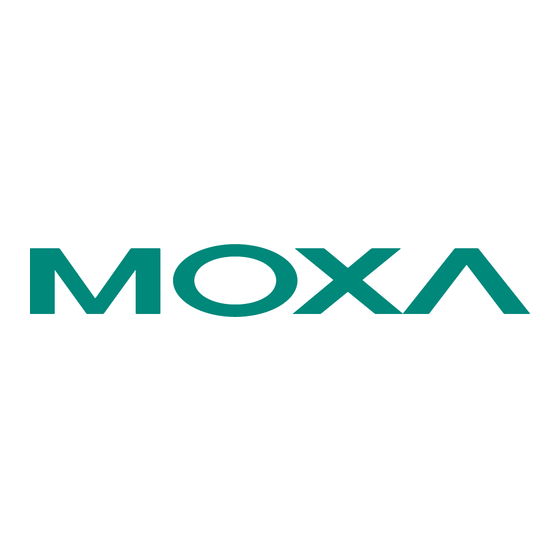 Moxa Technologies NPort 5600-8-DT Series Quick Installation Manual