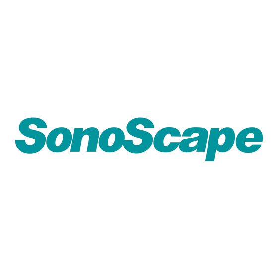 Sonoscape E1V Manual
