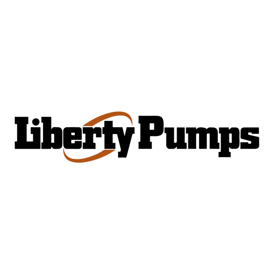 Liberty Pumps LEH150-E Series Owner's Manual
