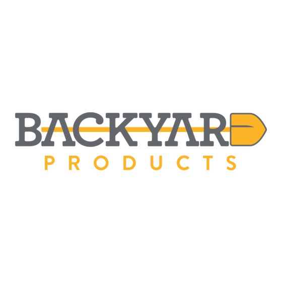 Backyard Products MODERN 12 x 6 Assembly Manual