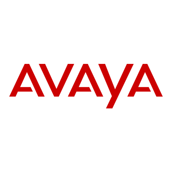 Avaya 4600 Series Installation Manual