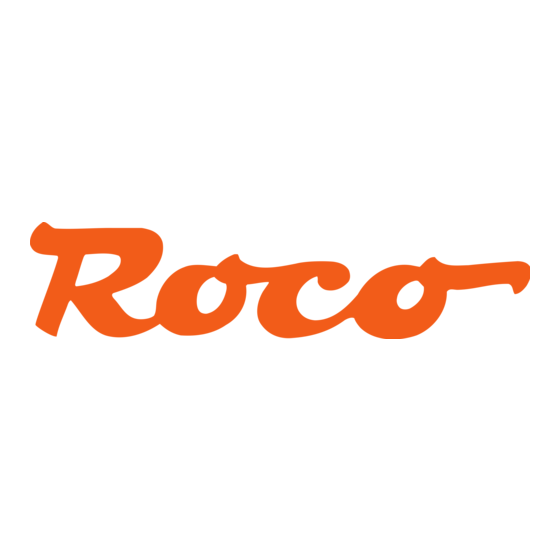 roco DB-AG Operating Manual