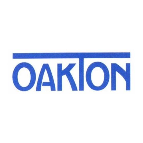 Oakton WD-35427-10 Instruction Manual